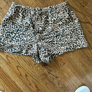 GAP Animal Print Shorts with Drawstring